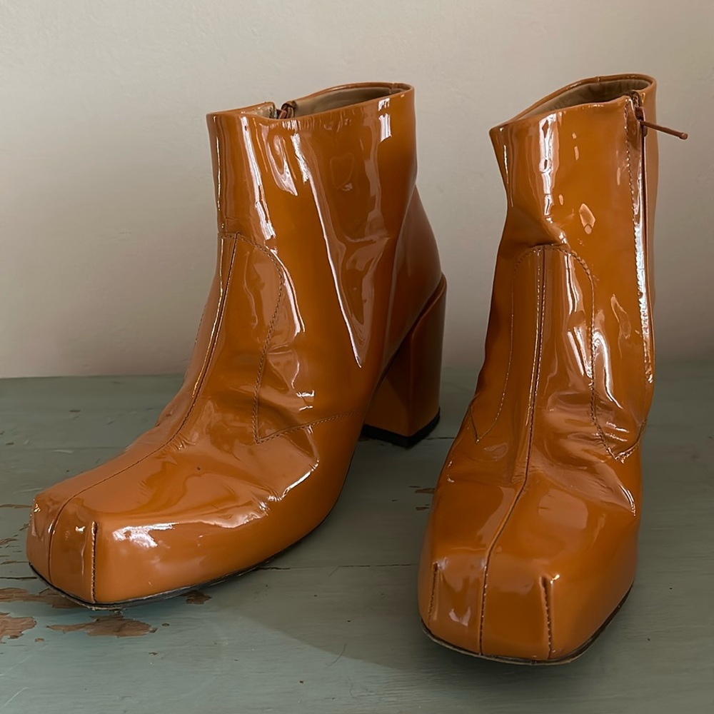 Aalto chunky heeled boots